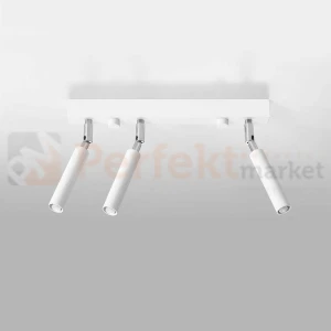 Oprawa sufitowa EYETECH 3 slim regulowana spot biała SL.0904 Sollux