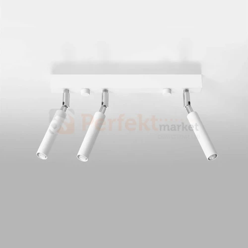 Oprawa sufitowa EYETECH 3 slim regulowana spot biała SL.0904 Sollux.webp