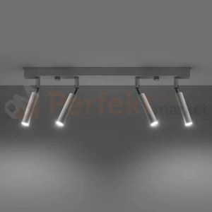Oprawa sufitowa EYETECH 4 slim regulowana spot biały SL.0905 Sollux