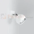 Oprawa ścienno sufitowa regulowana kinkiet Oculare biały SL.0437 Sollux perfektmarket.webp