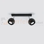 Oprawa sufitowa kierunkowa plafon Oculare 2 czarna SL.0444 Sollux perfektmarket.webp