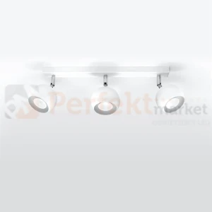 Oprawa sufitowa kierunkowa spot Oculare 3 biały SL.0439 Sollux