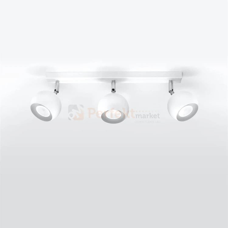 Oprawa sufitowa kierunkowa spot Oculare 3 biały SL.0439 Sollux perfektmarket.webp