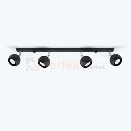Lampa sufitowa kierunkowa reflektorki Oculare 4L czarne SL.0447 Sollux 1 perfektmarket.webp