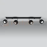 Lampa sufitowa kierunkowa reflektorki Oculare 4L czarne SL.0447 Sollux perfektmarket.webp