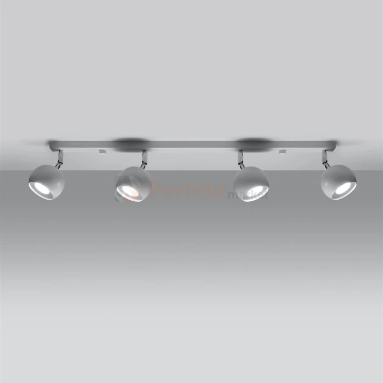 Lampa sufitowa kierunkowa reflektorki Oculare 4L białe SL.0441 Sollux 1 perfektmarket.webp