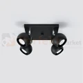 Nowoczesna lampa sufitowa kierunkowa plafon Oculare 4 czarny SL.0446 Sollux perfektmarket.webp