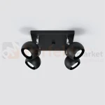 Nowoczesna lampa sufitowa kierunkowa plafon Oculare 4 czarny SL.0446 Sollux perfektmarket.webp