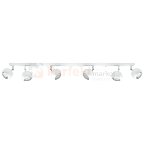 Nowoczesna lampa sufitowa kierunkowa listwa Oculare 6L biała SL.0442 Sollux Lighting 2 perfektmarket.webp