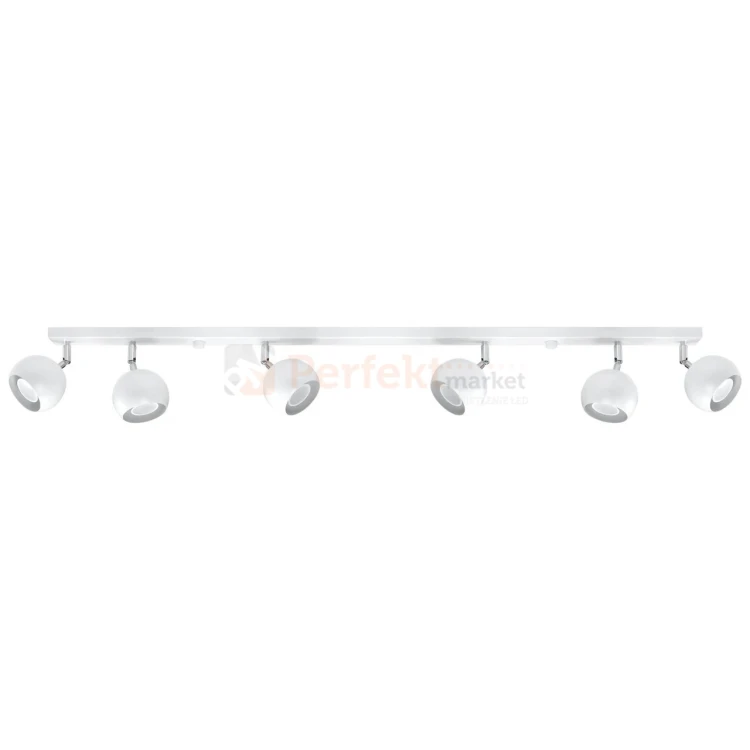 Nowoczesna lampa sufitowa kierunkowa listwa Oculare 6L biała SL.0442 Sollux Lighting 2 perfektmarket.webp