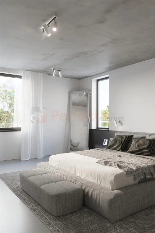 Nowoczesna lampa ścienno sufitowa kinkiet Direzione biały wizualizacja 1 Sollux Lighting perfektmarket.webp
