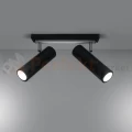Nowoczesna lampa sufitowa kierunkowa spot listwa Direzione 2 czarna SL.0500 SOLLUX 1 perfektmarket.webp