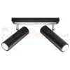 Nowoczesna lampa sufitowa kierunkowa spot listwa Direzione 2 czarna SL.0500 SOLLUX 2 perfektmarket.webp