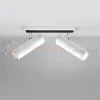 Nowoczesna lampa sufitowa kierunkowa spot listwa Direzione 2 biała SL.0469 Sollux perfektmarket.webp