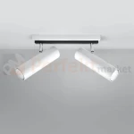 Nowoczesna lampa sufitowa kierunkowa spot listwa Direzione 2 biała SL.0469 Sollux perfektmarket.webp