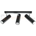 Nowoczesna lampa sufitowa kierunkowa spot listwa Direzione 3 czarna SL.0501 Sollux 1 perfektmarket.webp