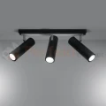 Nowoczesna lampa sufitowa kierunkowa spot listwa Direzione 3 czarna SL.0501 Sollux perfektmarket.webp