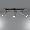 Nowoczesna lampa sufitowa kierunkowa spot listwa Direzione 3 biała SL.0497 Sollux 1 perfektmarket.webp