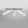 Nowoczesna lampa sufitowa kierunkowa spot listwa Direzione 3 biała SL.0497 Sollux perfektmarket.webp