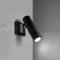 Nowoczesna lampa ścienno sufitowa kinkiet Direzione czarny SL.0499 1 perfektmarket.webp
