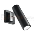 Nowoczesna lampa ścienno sufitowa kinkiet Direzione czarny SL.0499 2 perfektmarket.webp