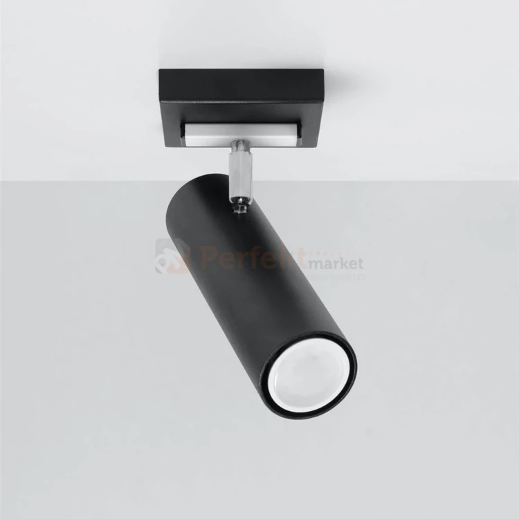 Nowoczesna lampa sufitowa spot kierunkowa Direzione czarny SL.0499 Sollux perfektmarket.webp