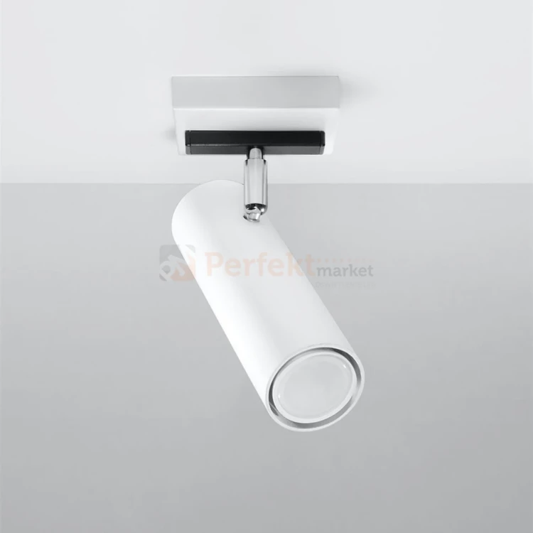 Nowoczesna lampa sufitowa spot reflektor biały Direzione SL.0495 Sollux Perfekt Market Olsztyn.webp