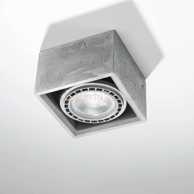 Plafon betonowy downlight QUATRO 1 SL.0883 Sollux 1 perfektmarket.webp