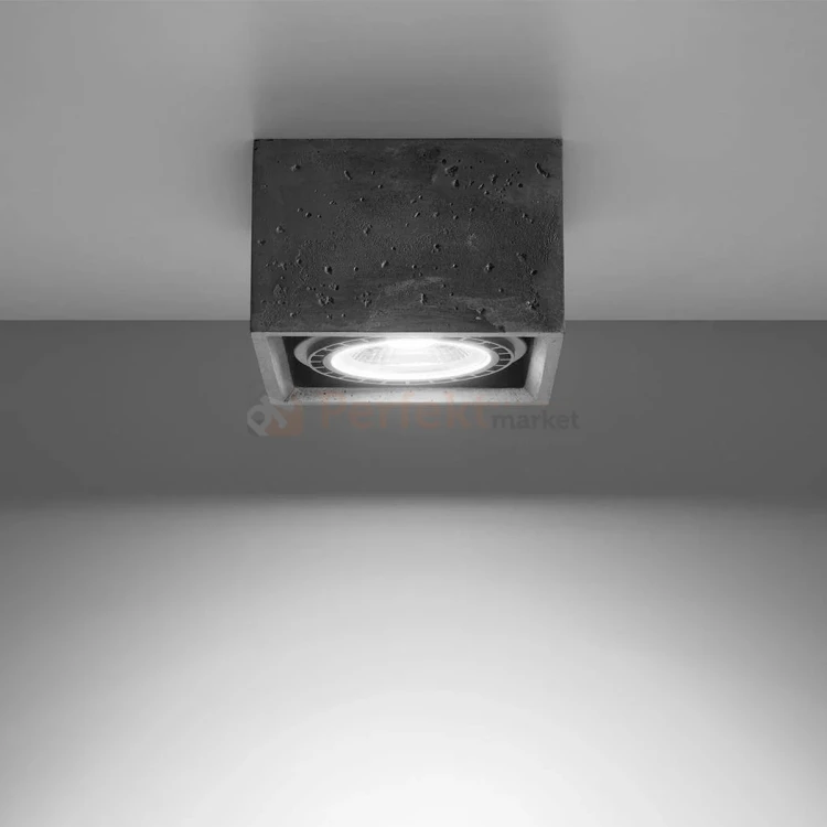 Plafon betonowy downlight QUATRO 1 SL.0883 Sollux perfektmarket.webp
