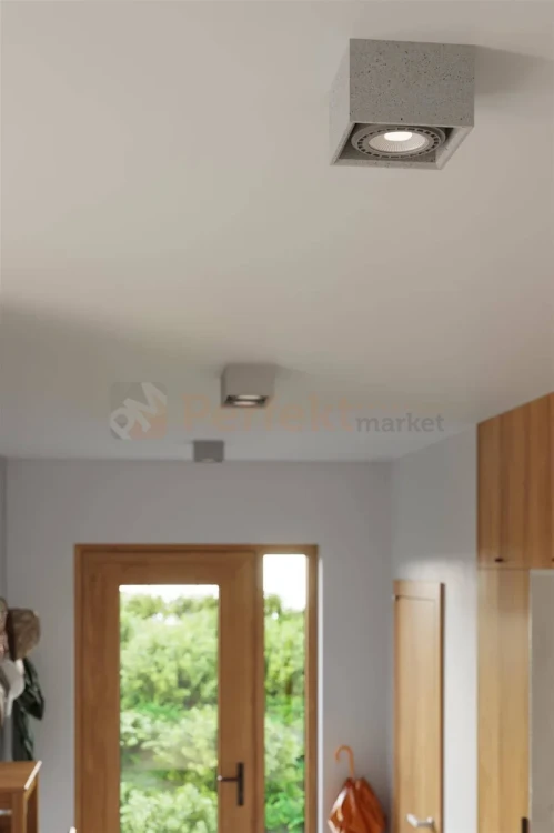 Plafon betonowy downlight QUATRO 2 SL.0884 Sollux aranżacja 3 perfektmarket olsztyn.webp