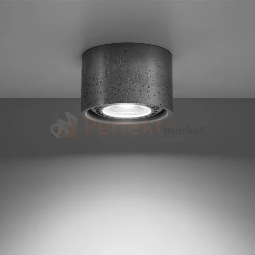 Plafon betonowy downlight BASIC 1  SL.0881 Sollux 1 Perfekt Market.webp