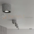 Plafon betonowy downlight BASIC 2  SL.0882 Sollux aranżacja Perfekt Market.webp
