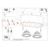 Plafon betonowy downlight BASIC 2  SL.0882 Sollux montaż perfektmarket.webp