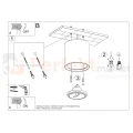 Plafon ceramiczny downlight ES111 KALU SL.0841 Sollux montaż perfektmarket.webp