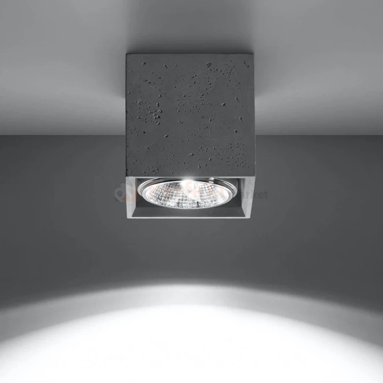 Plafon VALDE 140 betonowy downlight SL.0646 Sollux 1 perfektmarket.webp