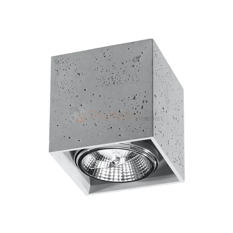 Plafon VALDE 140 betonowy downlight SL.0646 Sollux 2 perfektmarket.webp