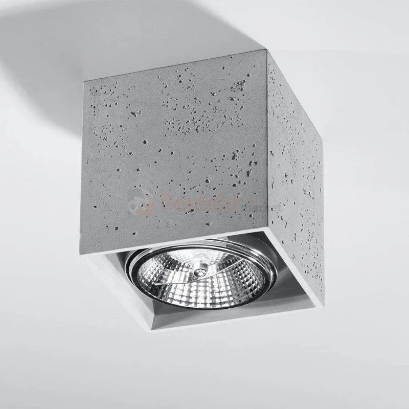 Plafon VALDE 140 betonowy downlight SL.0646 Sollux montaż perfektmarket.webp