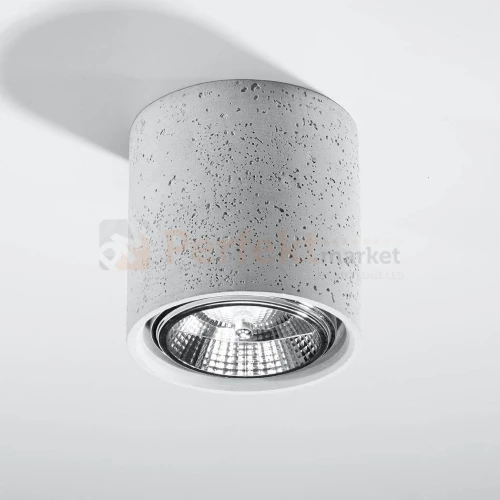 Plafon CULLO 140 downlight ES111 betonowy SL.0645 Sollux perfektmarket olsztyn.webp
