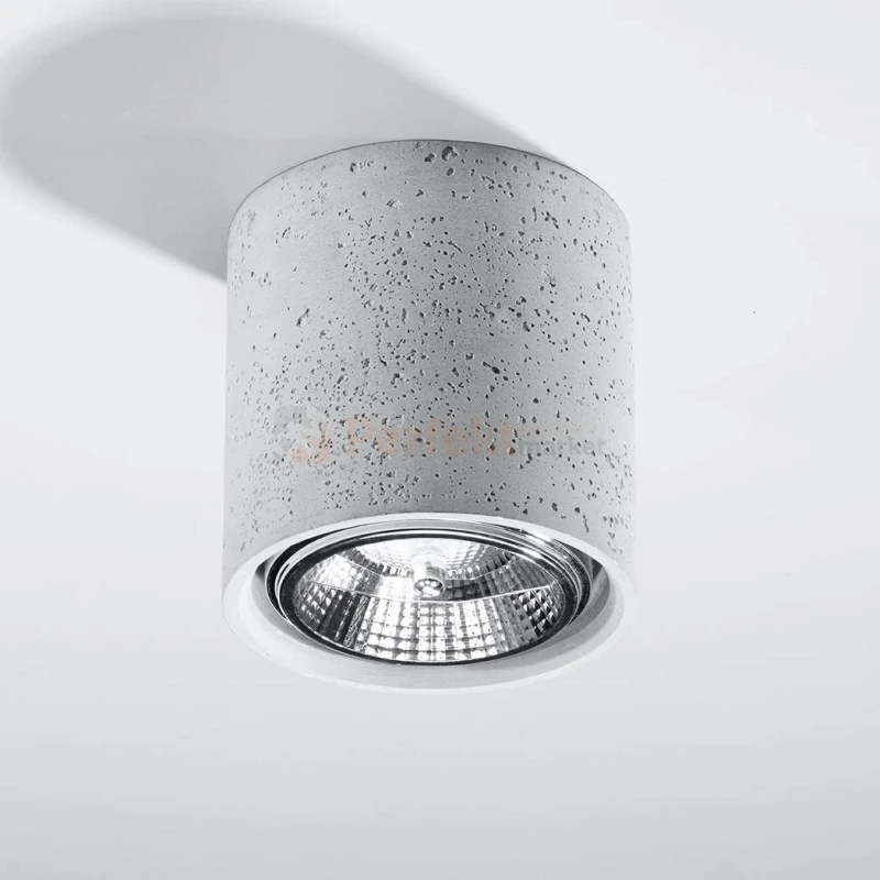Plafon CULLO 140 downlight ES111 betonowy SL.0645 Sollux montaż perfektmarket olsztyn.webp