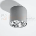 Oprawa sufitowa tuba pojedyncza TIUBE AR111 ES111 szara SL.0696 Sollux perfektmarket.webp