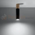Oprawa sufitowa plafon downlight tuba PABLO czarna SL.0635 Sollux 1 perfektmarket.webp