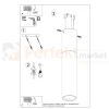 Oprawa sufitowa plafon downlight tuba PABLO Sollux montaż perfektmarket.webp