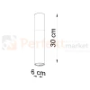 Oprawa sufitowa plafon downlight tuba PABLO Sollux wymiary perfektmarket.webp