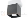 Plafon downlight QUAD 1 antracyt oprawa sufitowa SL.0567 Sollux.webp