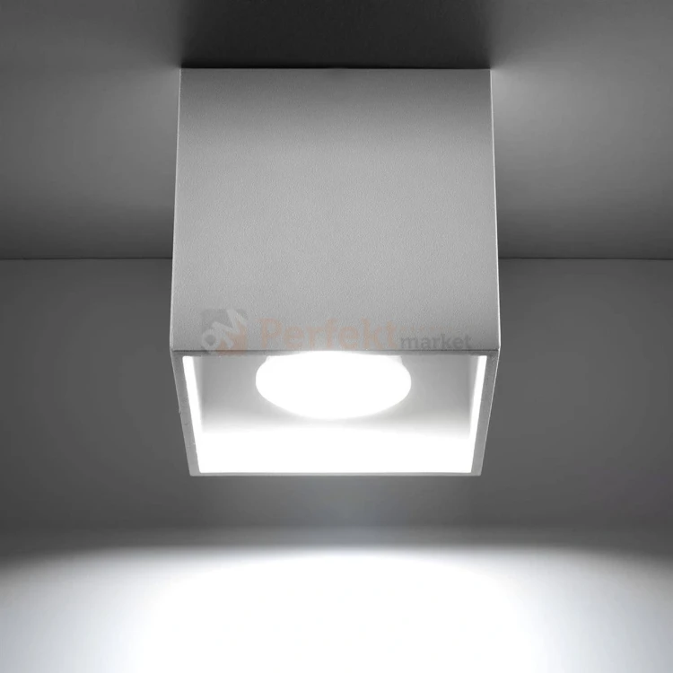 Plafon QUAD 1 biały oprawa sufitowa SL.0027 Sollux 1 perfektmarket.webp