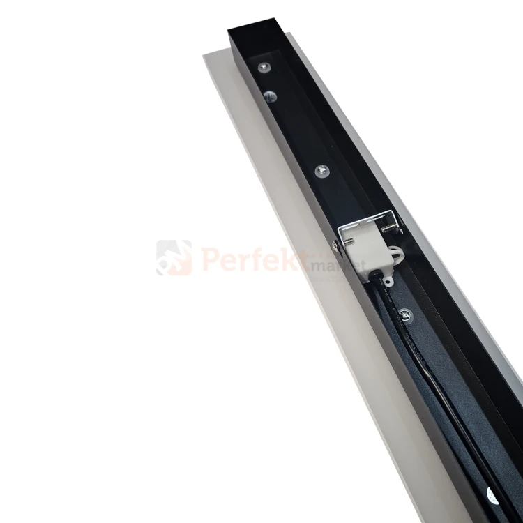 Lampa ścienna zewnętrzna liniowa na elewację 120cm LED Durango 22W 2200lm 4500K czarna IP65 NEW! PERFEKT MARKET OLSZTYN