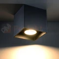 Plafon QUAD 1 downlight czarny oprawa sufitowa SL.0022 Sollux 1 perfektmarket.webp