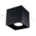 Plafon QUAD 1 downlight czarny oprawa sufitowa SL.0022 Sollux 2 perfektmarket.webp