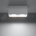 Plafon QUAD MAXI biały spot podwójny GU10 SL.0380 Sollux 1 perfektmarket.webp