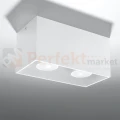 Plafon QUAD MAXI biały spot podwójny GU10 SL.0380 Sollux perfektmarket.webp